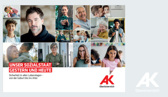Cover der Festschrift "Unser Sozialstaat gestern und heute"